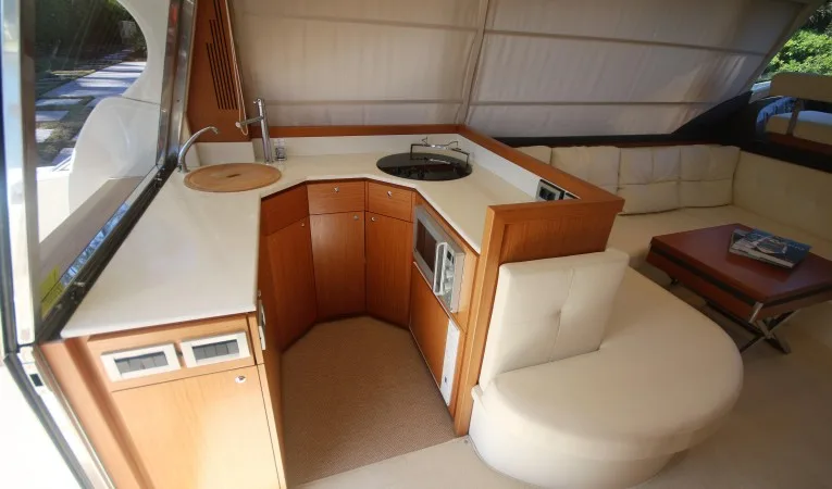 47 Ferretti Yachts galley