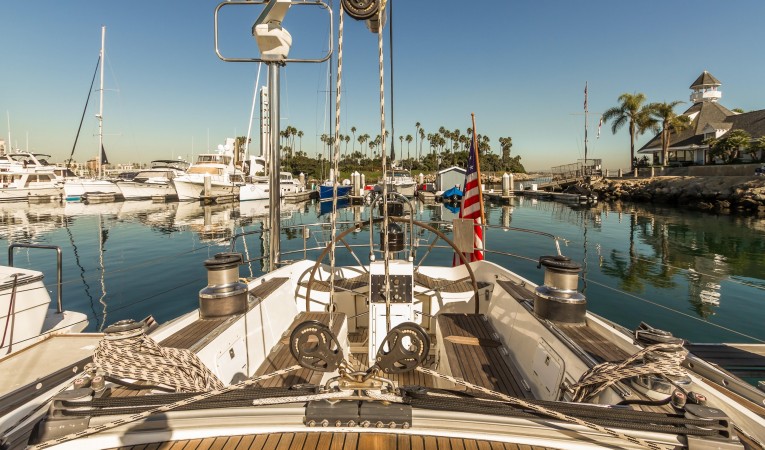 53 Nautor Swan Helm cockpit