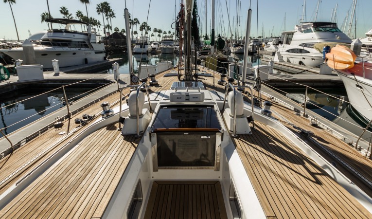 53 Nautor Swan Companion Way Cockpit