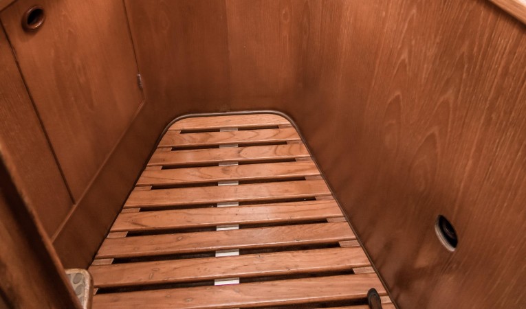 53 Nautor Swan Forepeak with one of two pipe berths down