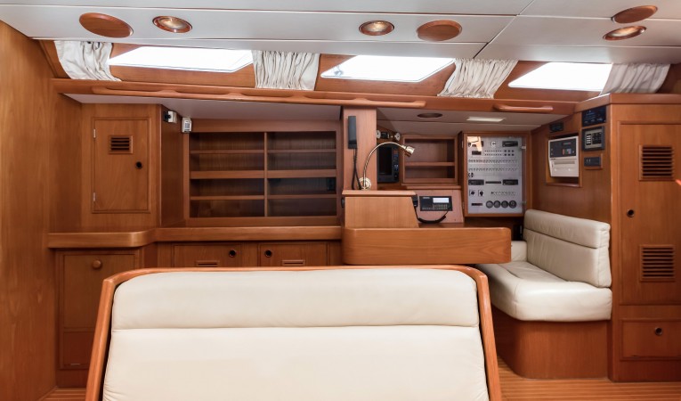 53 Nautor Swan Starboard Main Salon