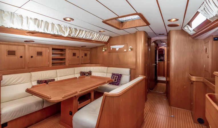 53 Nautor Swan Looking Foreword from Salon