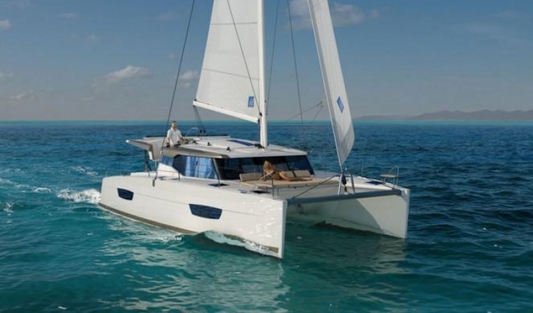 40 Fountaine Pajot Manufacturer Provided Image: Fountaine Pajot Lucia 40 Sailing