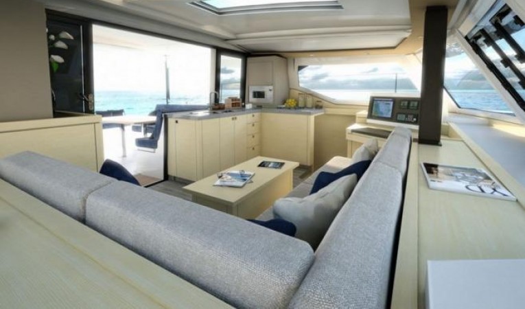 40 Fountaine Pajot Manufacturer Provided Image: Fountaine Pajot Lucia 40 Saloon