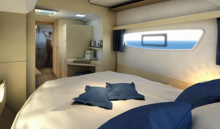 40 Fountaine Pajot Manufacturer Provided Image: Fountaine Pajot Lucia 40 Cabin