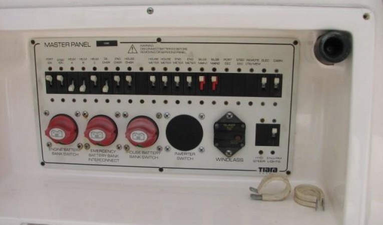 43 Tiara Aft Breaker Panel