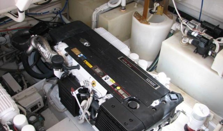 43 Tiara Engine Room