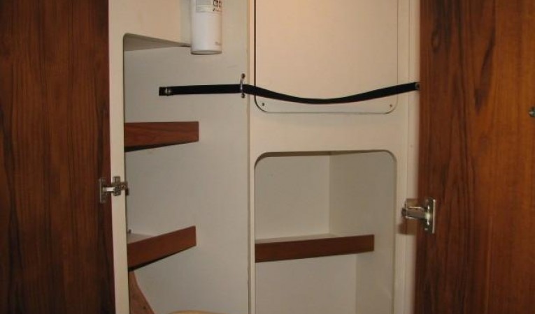 43 Tiara Owner's Stateroom Storage Locker