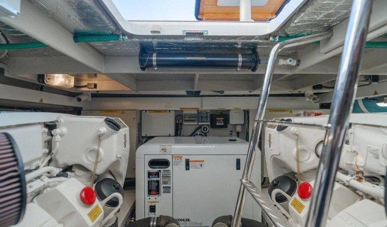 60 Sunseeker Engine Room