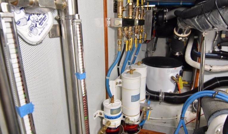 36 Selene Engine room