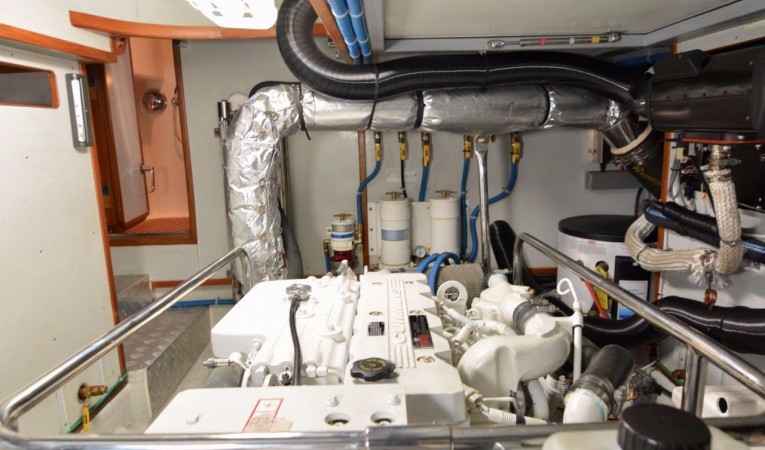 36 Selene Engine room- Looking aft