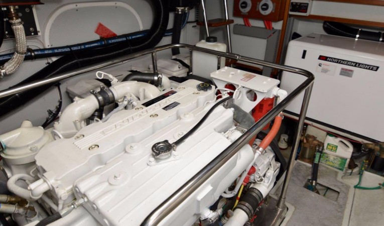 36 Selene Engine room- Looking forward