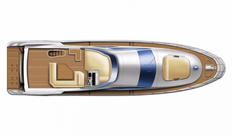 70 Azimut Flybridge Arrangement