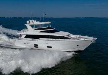 Imagine 75' Hatteras 2018