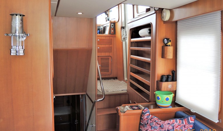 46 Nordhavn Stairs to Helm