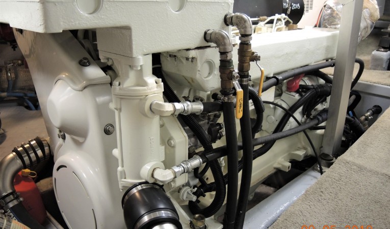 46 Nordhavn Engine Room 1