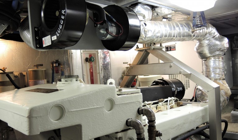 46 Nordhavn Engine Room 2