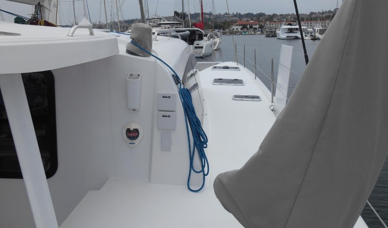 45 Outremer Starboard looking Forward