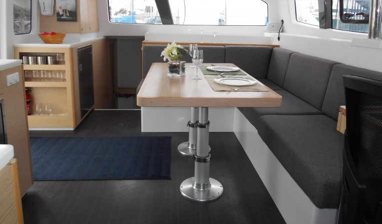 45 Outremer Salon View to Port