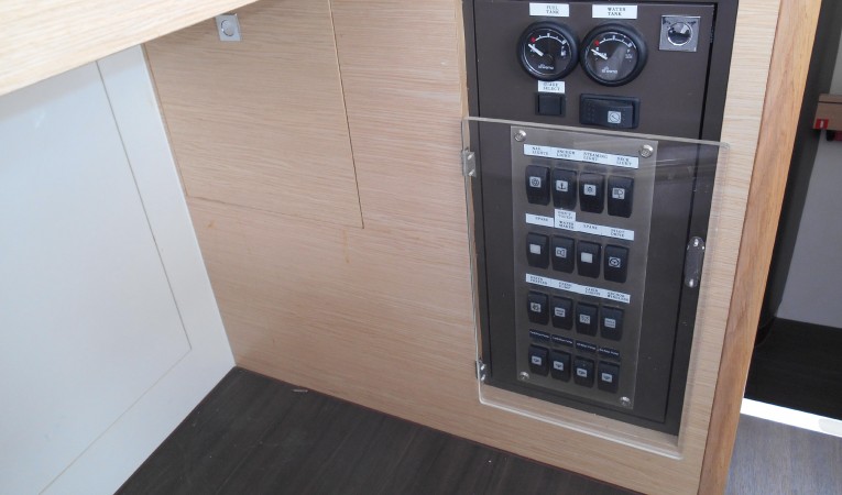 45 Outremer Nav Control Panel