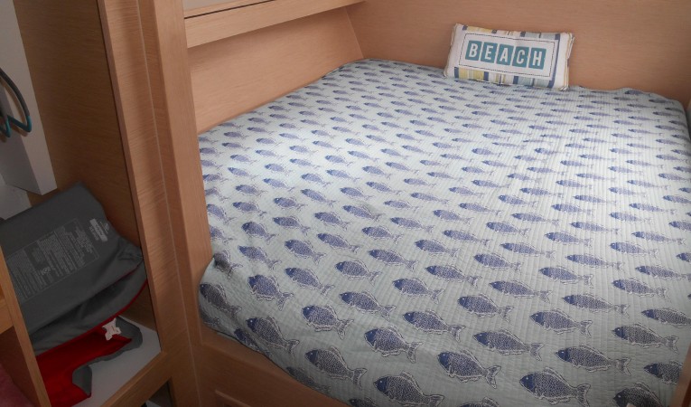 45 Outremer Port Aft Stateroom Double Berth