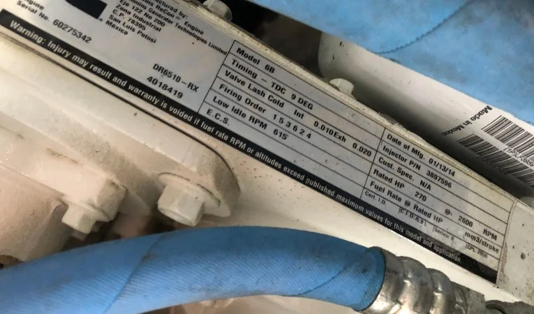 30 Black Watch Starboard Engine