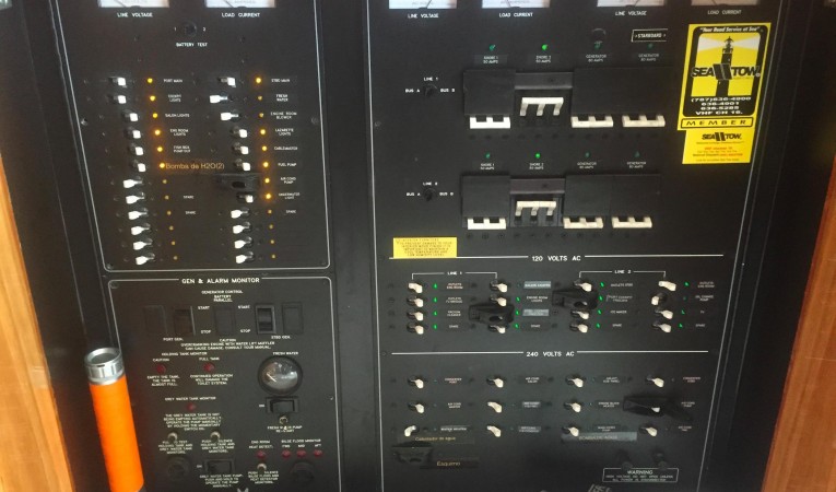 51 Bertram Electric Panel