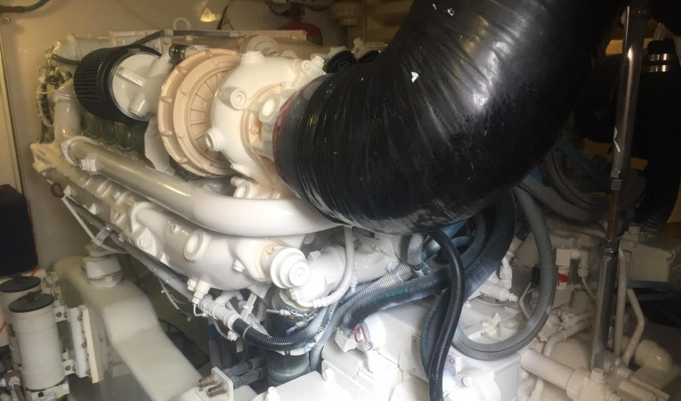 51 Bertram Engine Room