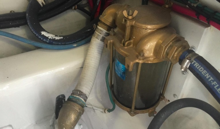 51 Bertram Engine Room