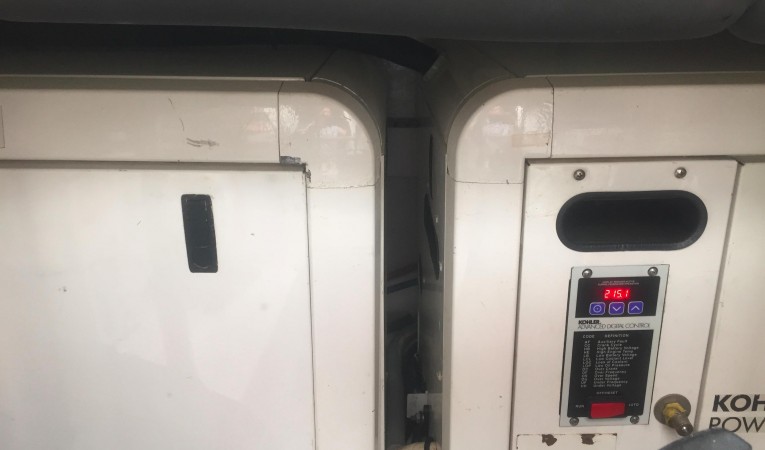 51 Bertram Engine Room