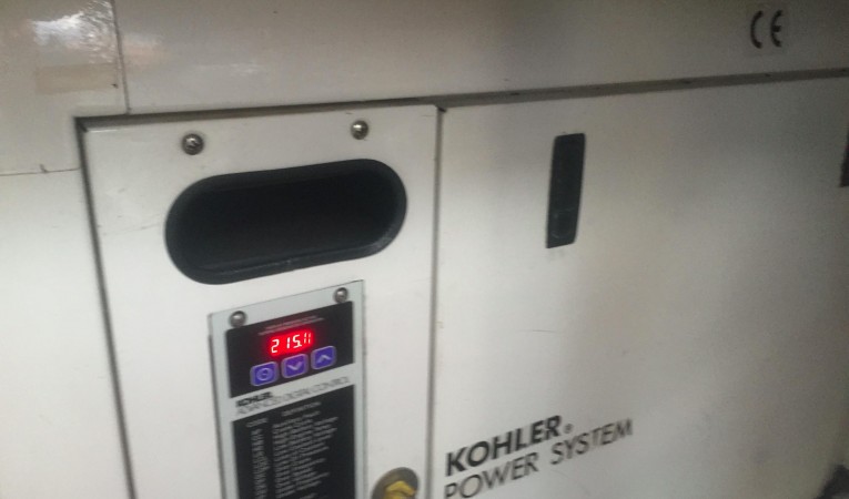 51 Bertram Engine Room