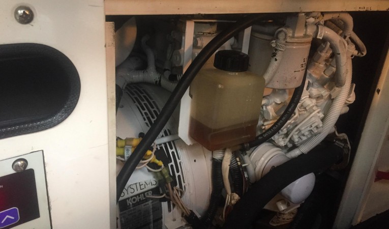 51 Bertram Generator motor