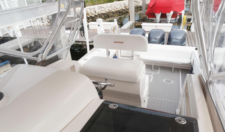 36 Contender Helm Deck #2