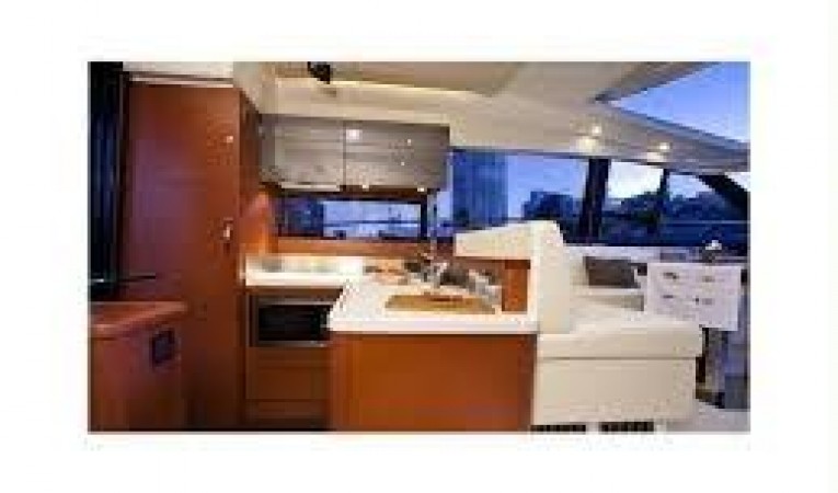 50 Prestige Aft Main Deck Galley