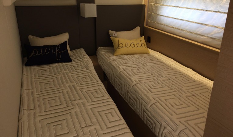 50 Prestige port side guest cabin