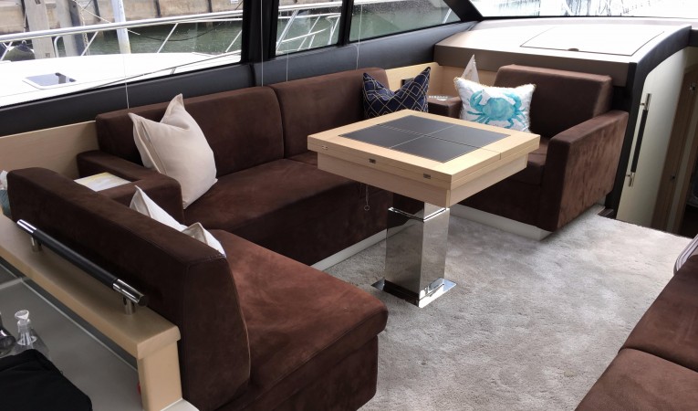 50 Prestige dining table in closed position