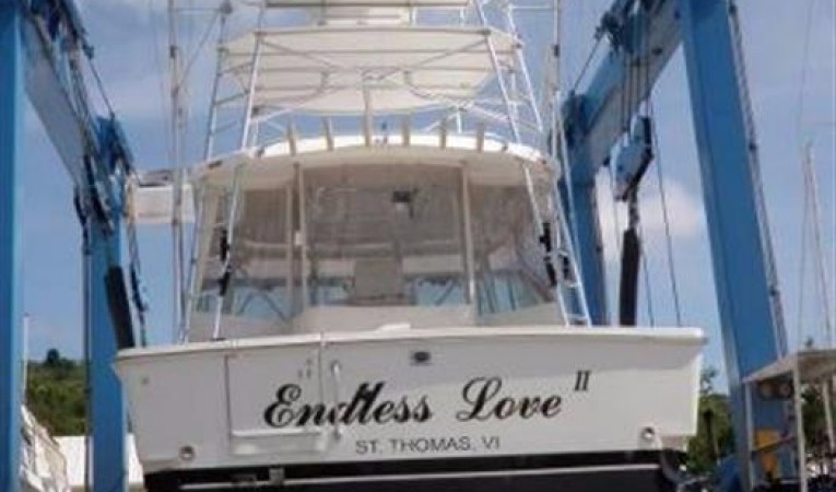 40 Luhrs Hauled Out