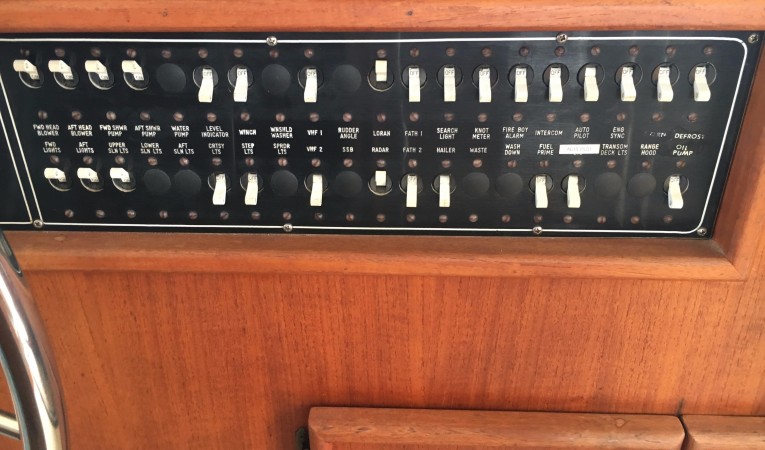 50 Chris Craft Helm Controls