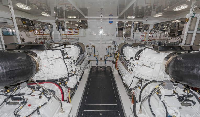 92 Viking Engine Room