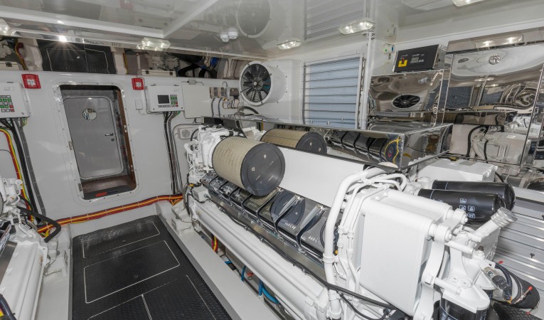 92 Viking Engine Room