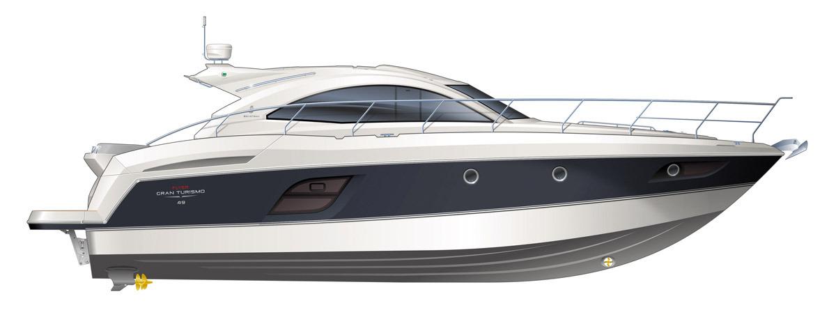 49 Beneteau Sideview