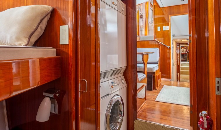 53 Hatteras Washer and Dryer