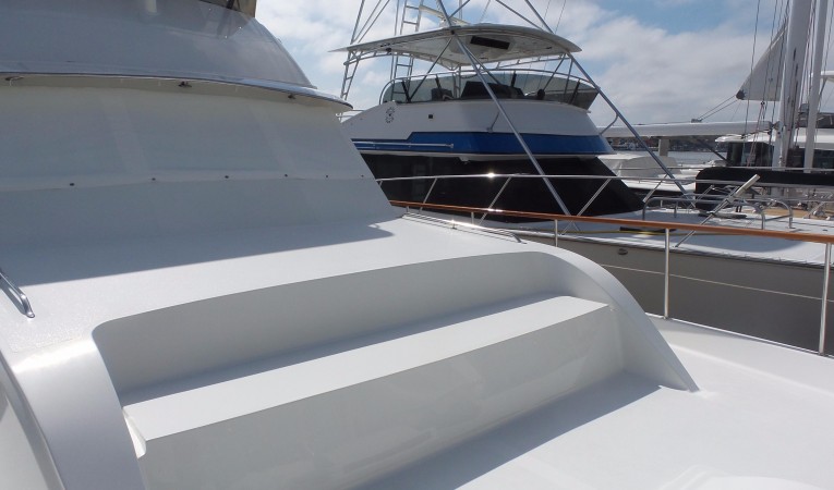 53 Hatteras Deck Seating