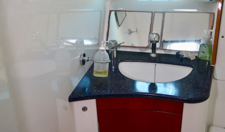 46 Beneteau Guest Head and shower