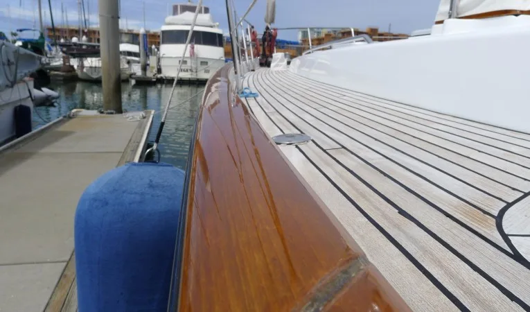 57 Beneteau Brightwork & teak