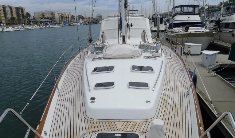57 Beneteau Foredeck