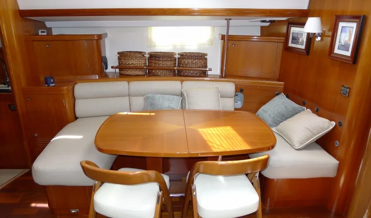 57 Beneteau Dinette to port