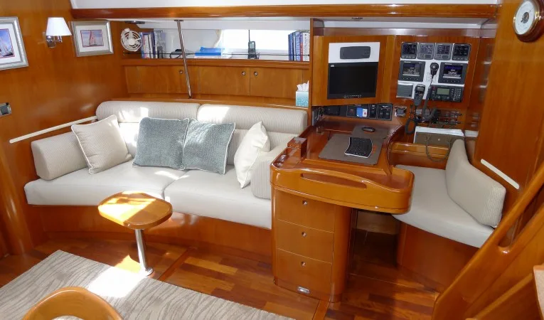 57 Beneteau Salon to starboard
