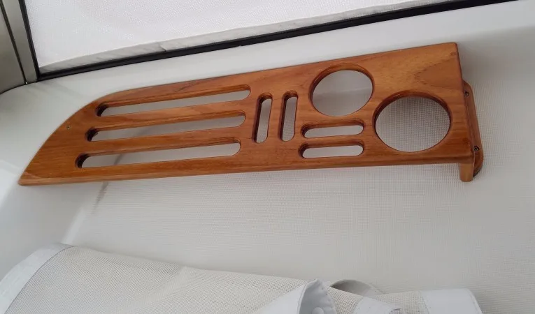 57 Beneteau Custom teakwork