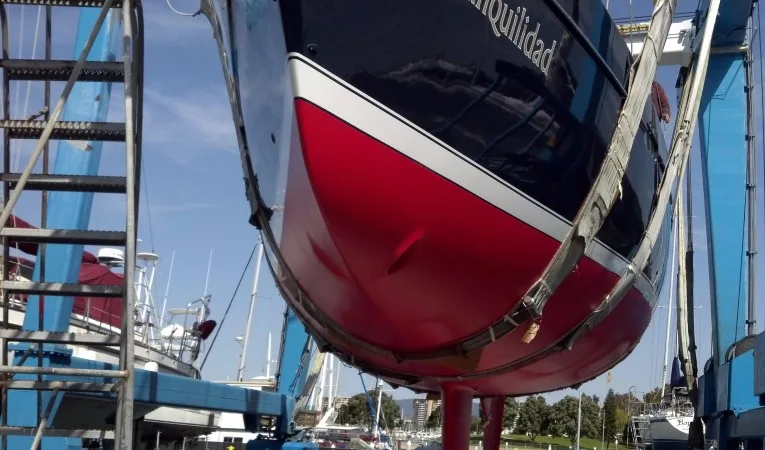 57 Beneteau Bottom paint